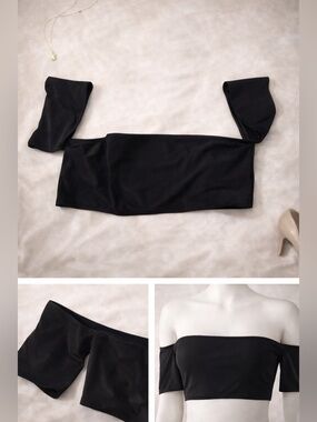 Aerie  Off-Shoulder swim Top Large